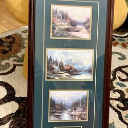 Framed Thomas Kinkade Prints