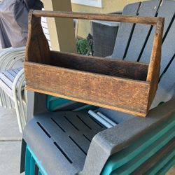 Wood Carpenters Tote
