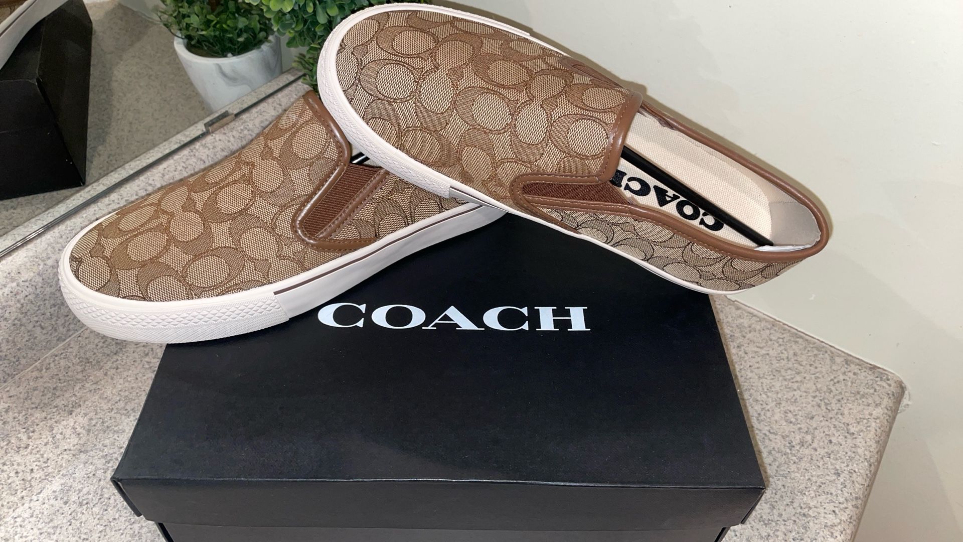 COACH Slip On Sneakers
