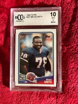 Bruce Smith graded card