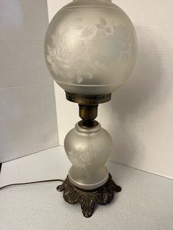 Vintage Gone with the Wind Globe Table Lamp