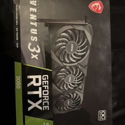 MSI Nvidia RTX 3060 12GB