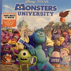 Disney’s MONSTERS University (Blu-Ray + DVD-2013) NEW!