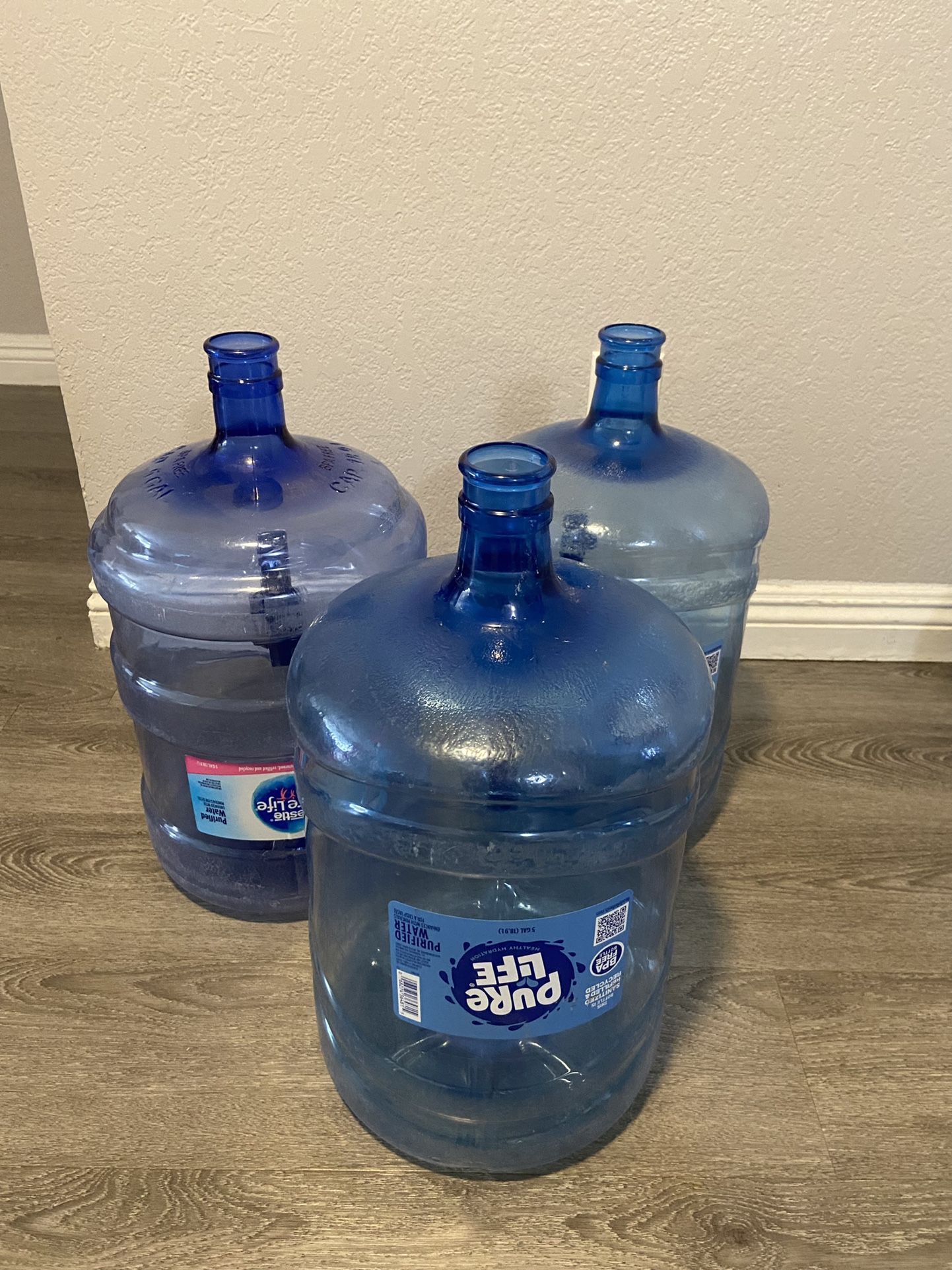 5 Gallon Water Jugs