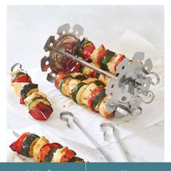 Pampered Chef's Deluxe Air Fryer Skewers 