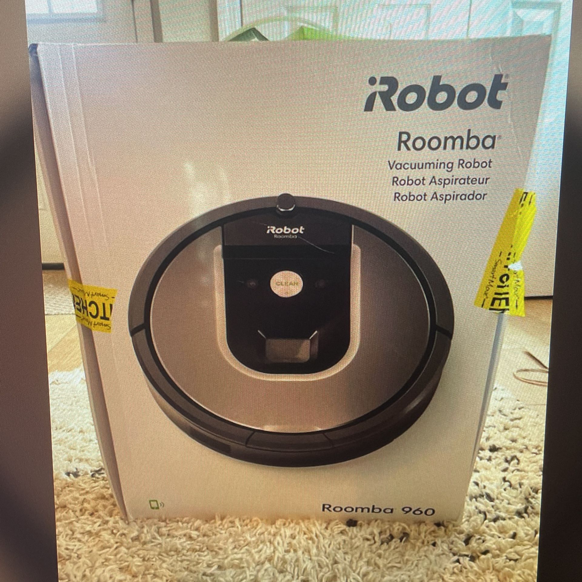 iRobot Roomba 960 Wi-Fi Connected Robotic Vacuum