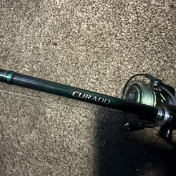 Shimano Curado Spinning Rod With Picsifun Viper X Reel