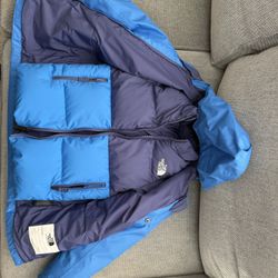 Kid The North Face  Down Triclimate , Blue, 5 Size