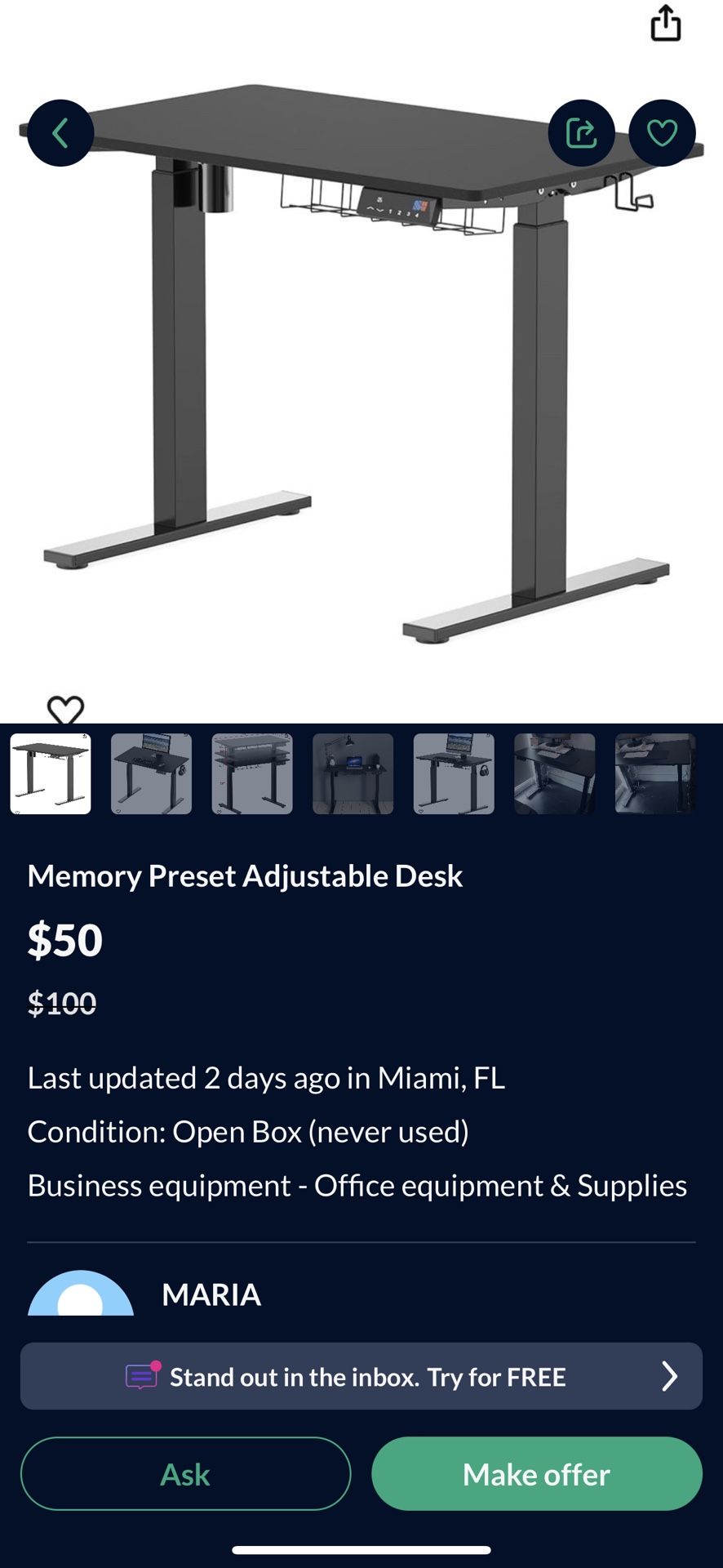 Adjustable Desk