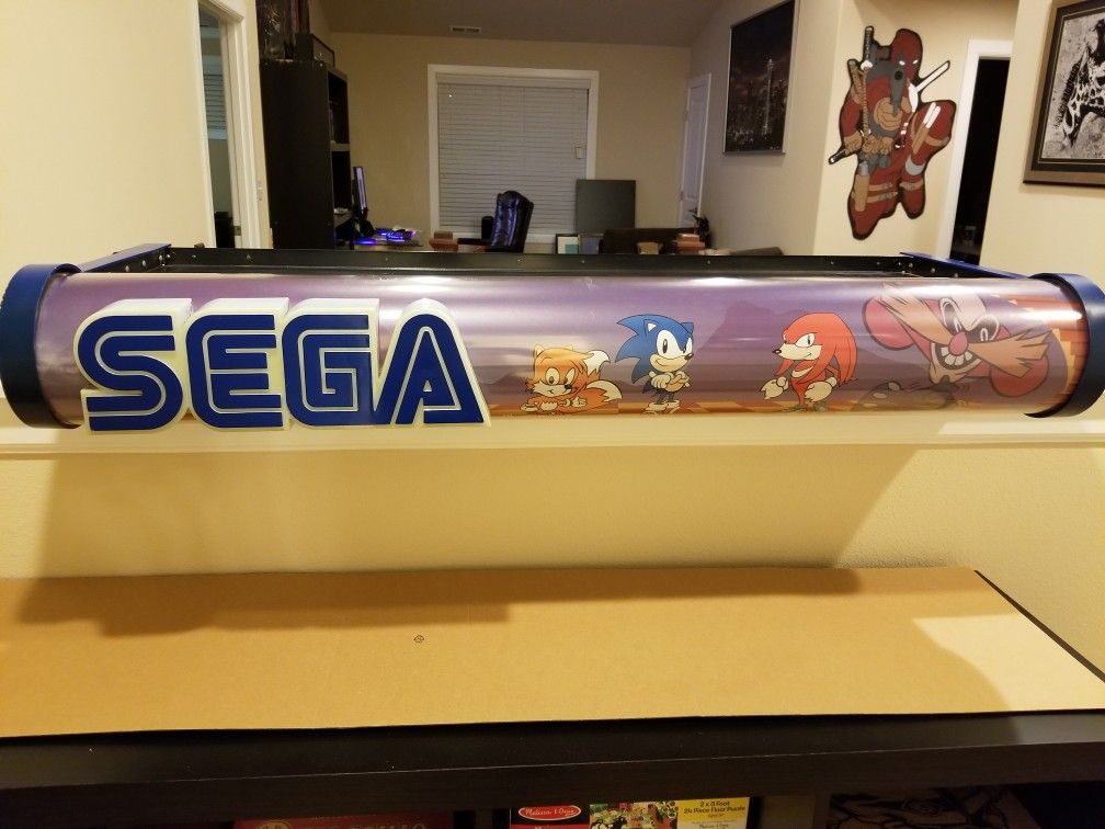 Vintage Sega Sonic the Hedgehog Store Light