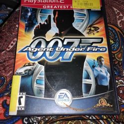 007 Agent Under Fire PS2 Game