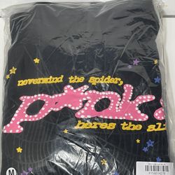 *AUTHENTIC* Sp5der P*NK Hoodie - Black (Size US M)