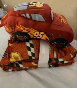 Disney Cars Plush and blanket set