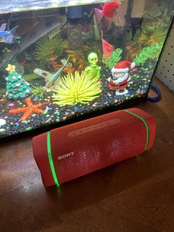 SONY Wireless Portable Speaker SRS-XB43 B Bluetooth Waterproof Dustproof Red