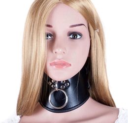 Goth O Ring Choker Collar