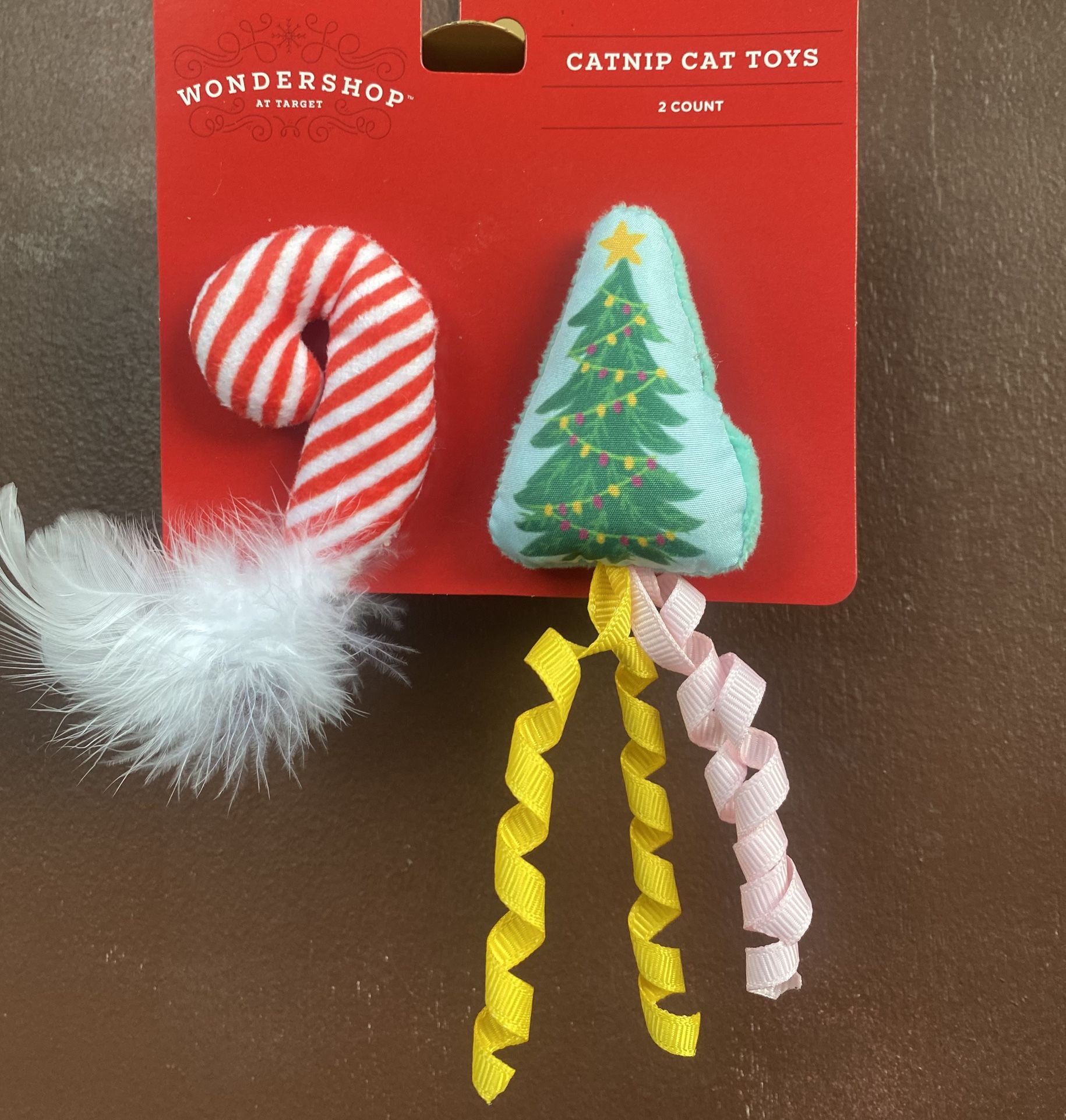 Christmas Cat Catnip Plush Toys