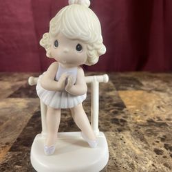 Precious Moments "Lord, Keep Me On My Toes" figurine