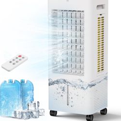 New Evaporative Air Cooler Portable: Fans That Blow Cold Air for Room, Bedroom, Indoor, Office