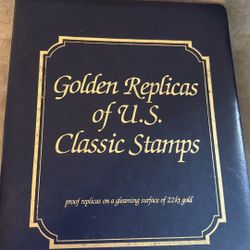 Golden Replicas Of Classic Stamps 
