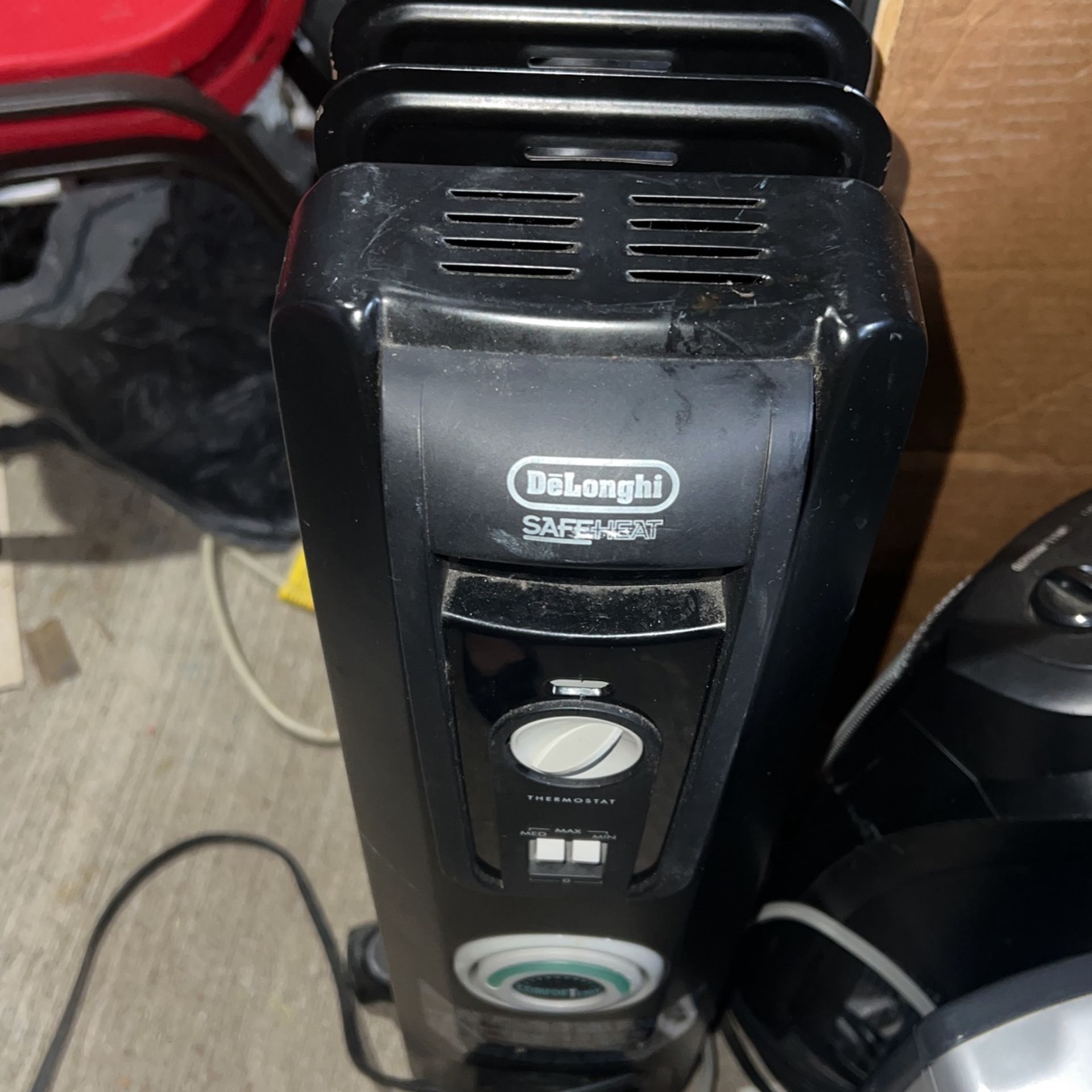 Comfort Temperature SafeHeat DeLonghi Brand Heater