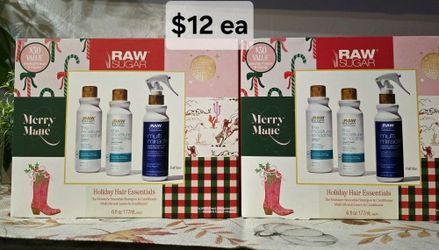Raw Sugar Holiday Hair Essentials
