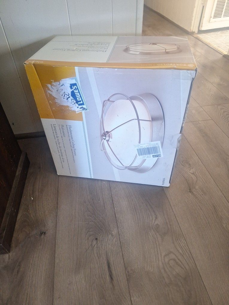 Flush Light Mount And Fixture