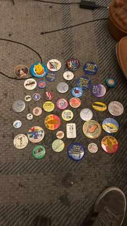 Vintage pins 5$ each