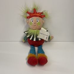 Manhattan Toy 18" Circus Clown Jester Stuffed Plush Cirque du Soleil