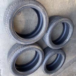 4 — 245/45r18 Dean Road Control 2 Tires 90% Treads 2023 DOT!!