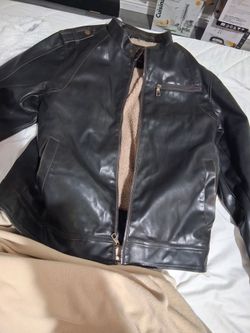 Faux Leather Jacket