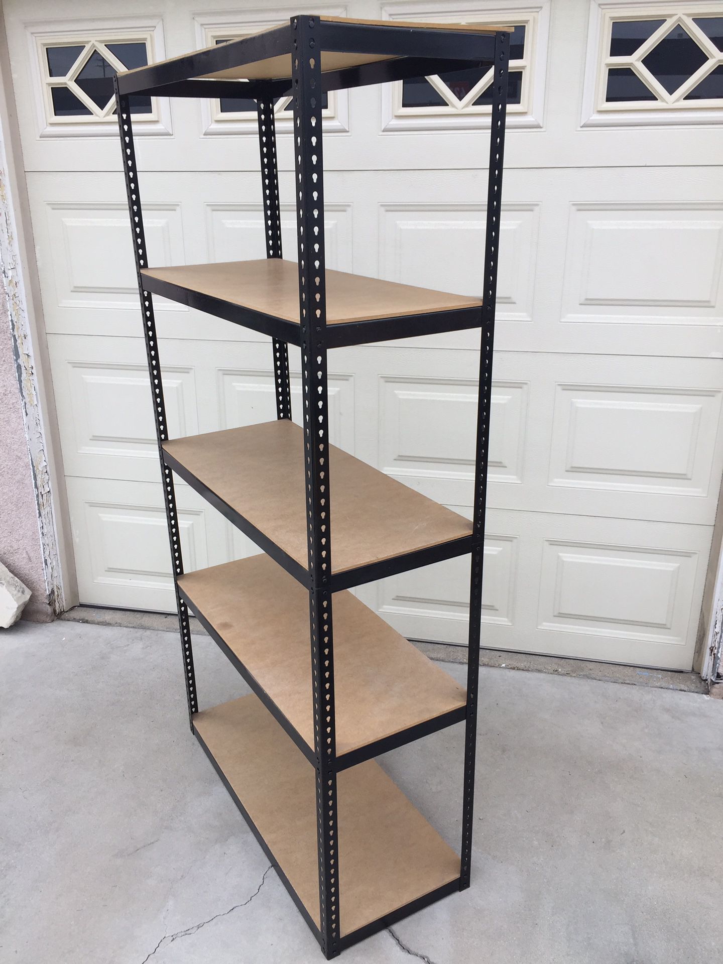 5 Shelf Metal Frame Storage Unit (#2)
