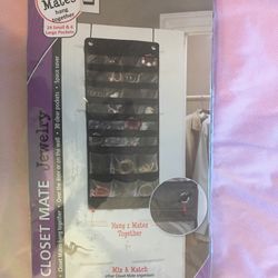 Closet mates  hang together jeweely holder