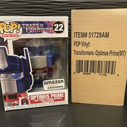 Metallic Optimus Prime Funko Amazon Exclusive