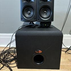 Klipsch ProMedia 2.1 THX Certified Computer Speaker System with subwoofer