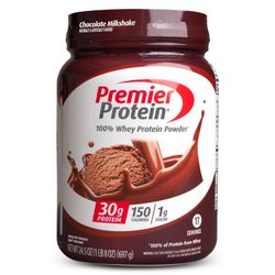 Premier Protein 100% Whey Protein Chocolate 24.5 Oz 