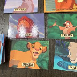 Walt Disney The Lion King Series One Collector Card Set