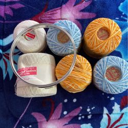 Yarn Knit-cro-sheen