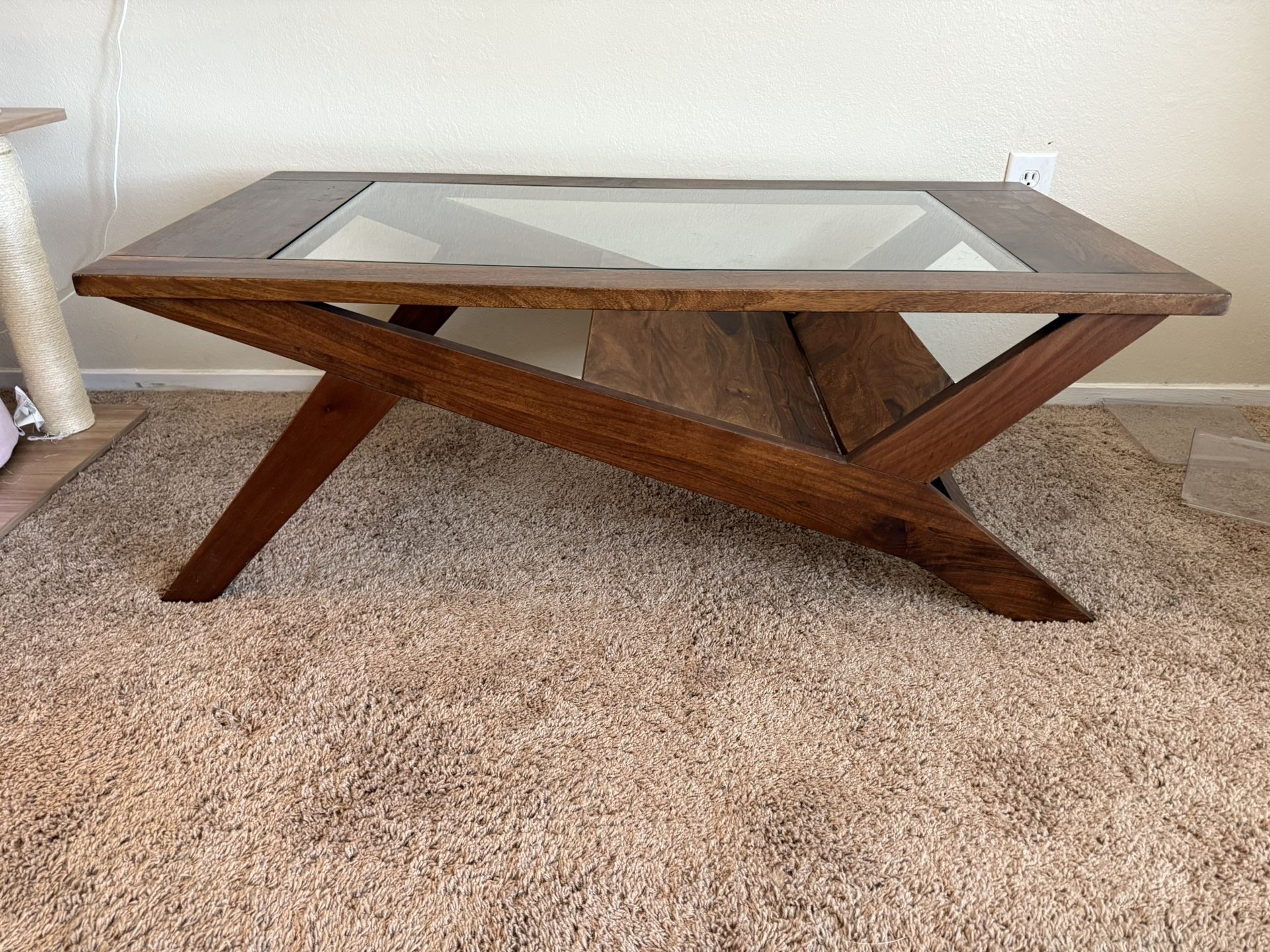 Coffee Table With Glass Top