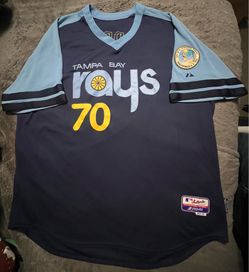 Majestic Authentic Collection Tampa Bay Rays Joe Maddon Baseball Jersey