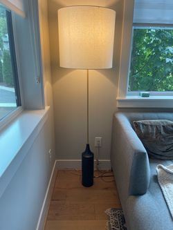 Lamp — 67" Tall, Heavy Base (Like New)