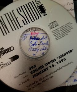 Rare RADIO ONLY CD ROLLING STONES IN THE STUDIO STRIPPED ACOUSTIC LP