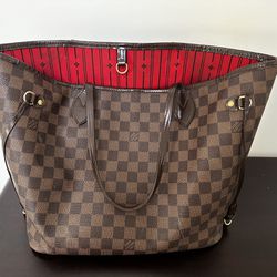 Authentic Louis Vuitton Neverfull MM Tote