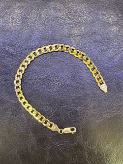 10k Cuban Bracelet 8.25” 7g 7.5mm $520