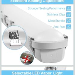 8ft LED Vapor Lights 