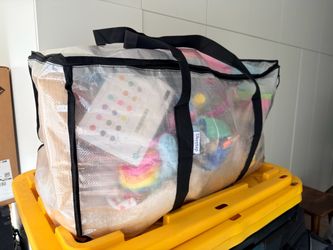 Bag of assorted toys