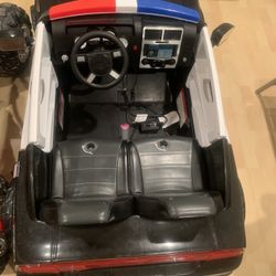 Electric Police Car