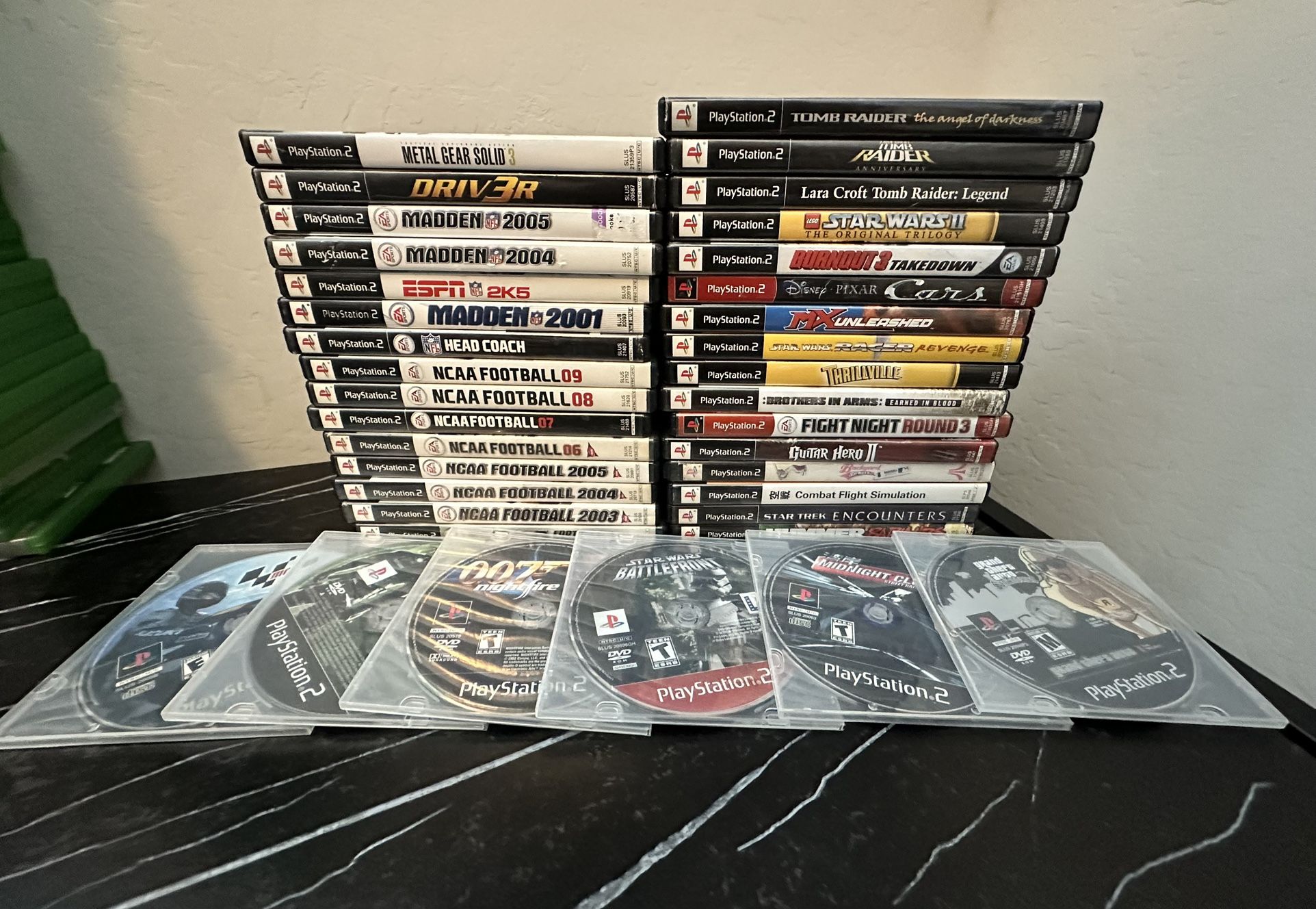 Playstation Lot of 32 Games for Playstation 2 PS2!