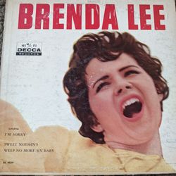 Brenda Lee 33 1/3 Record 