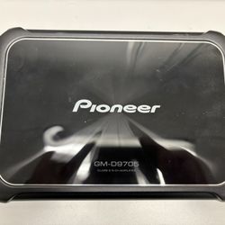Pioneer GM-D9(contact info removed) Watts Max5 Channel Class D Amplifier 