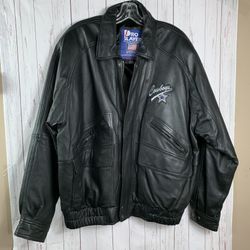 Dallas Cowboys leather jacket men’s XL